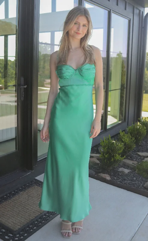 astr: florianne dress - green