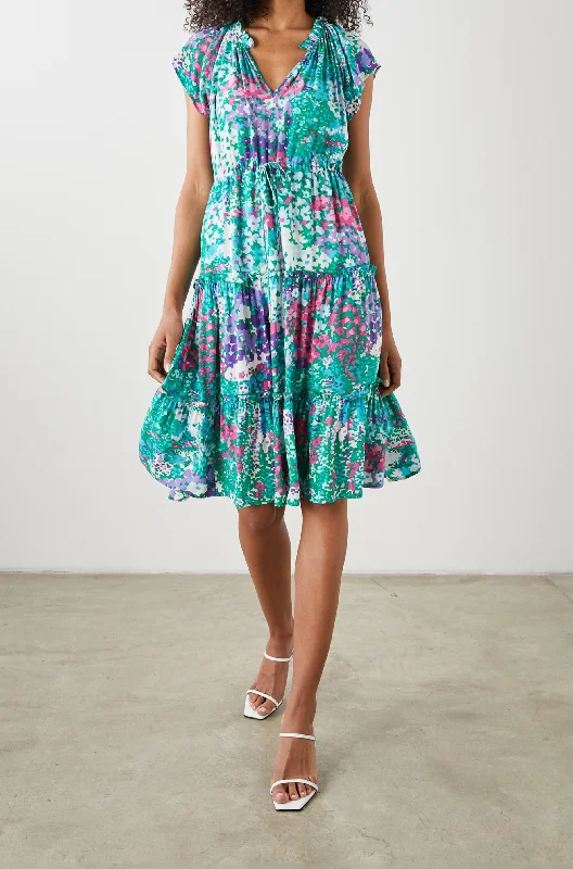 JUNI DRESS - GARDENIA FLORAL