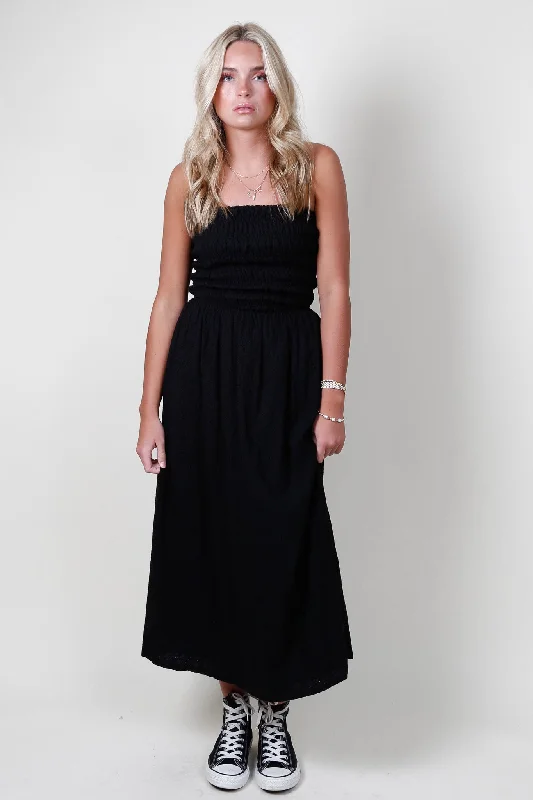 NIA | River Dress - Black