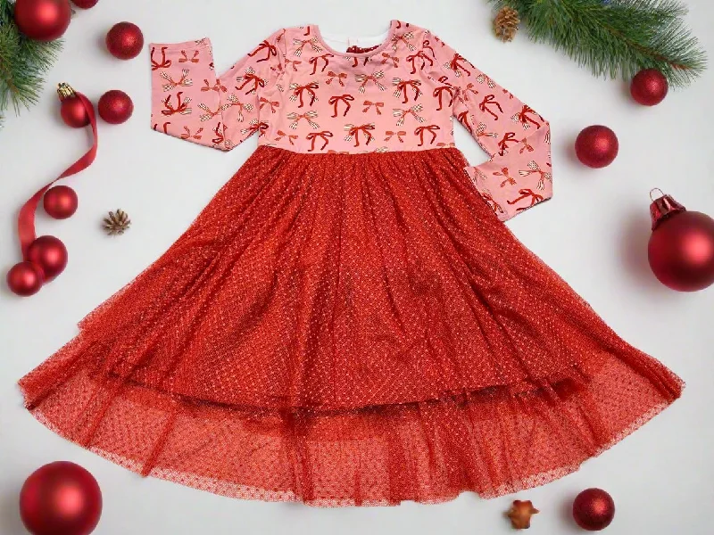 Bows Of Holly Tulle Dress