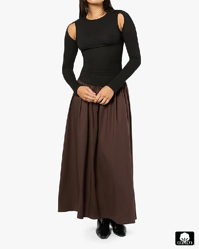 Drop Waist Maxi Dress