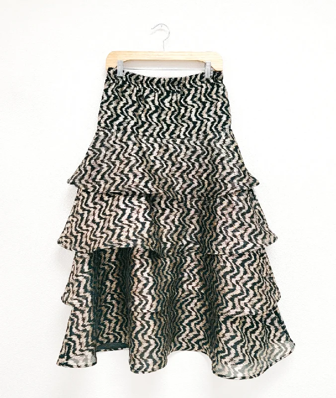 Niche - Zig Zag Gold - Carmen Skirt