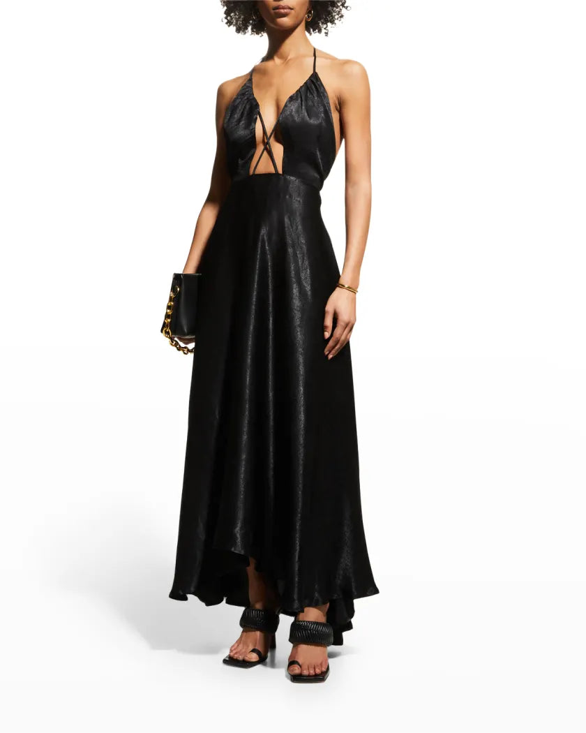 Orso Maxi Dress - Black