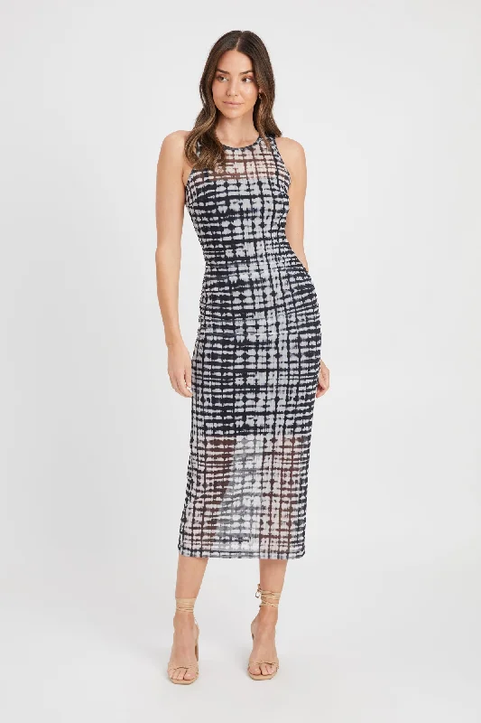 Santon Racer Midi Dress