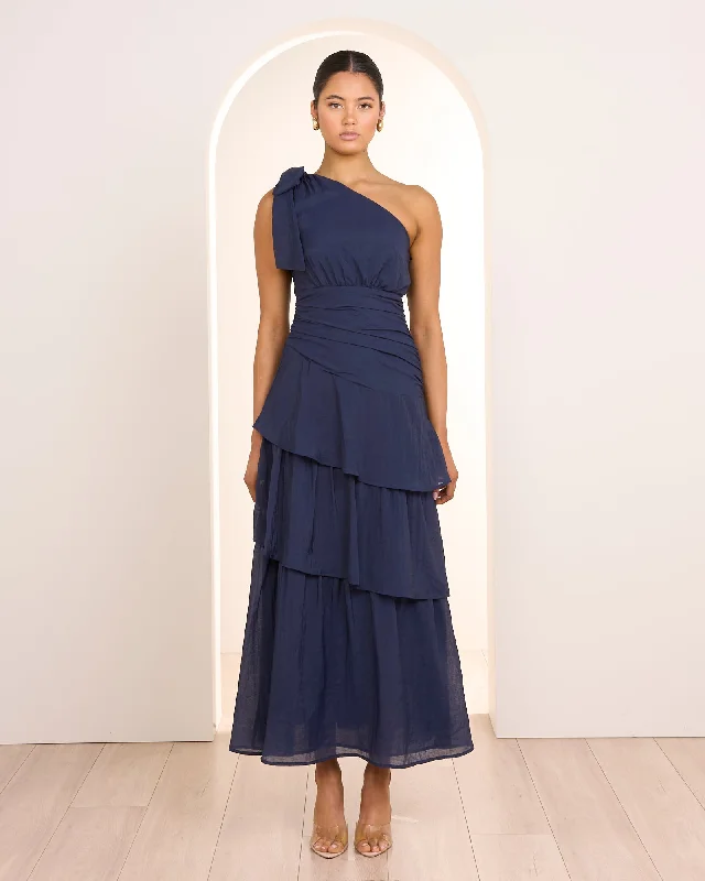 Thalia Ruffle Maxi Dress